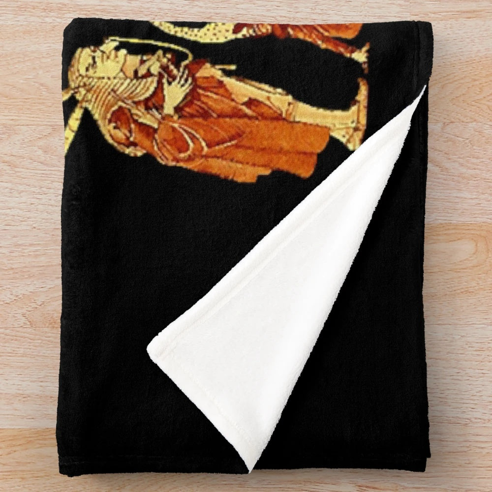 Genesis Band Plush Blanket with Soft and Comfortable Design