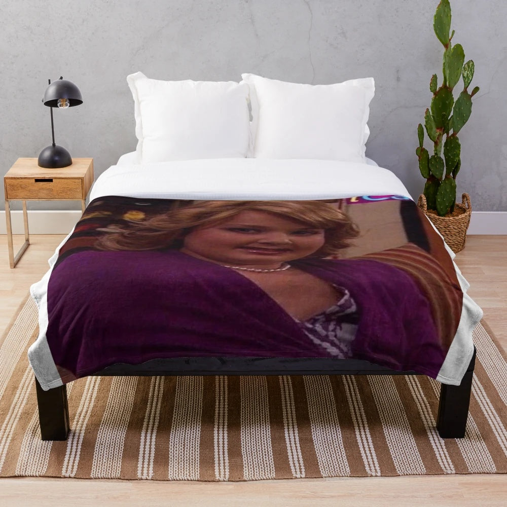 Soft and Cozy Gibby Inspired Plush Blanket