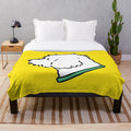 Goldendoodle plush blanket for pet lovers