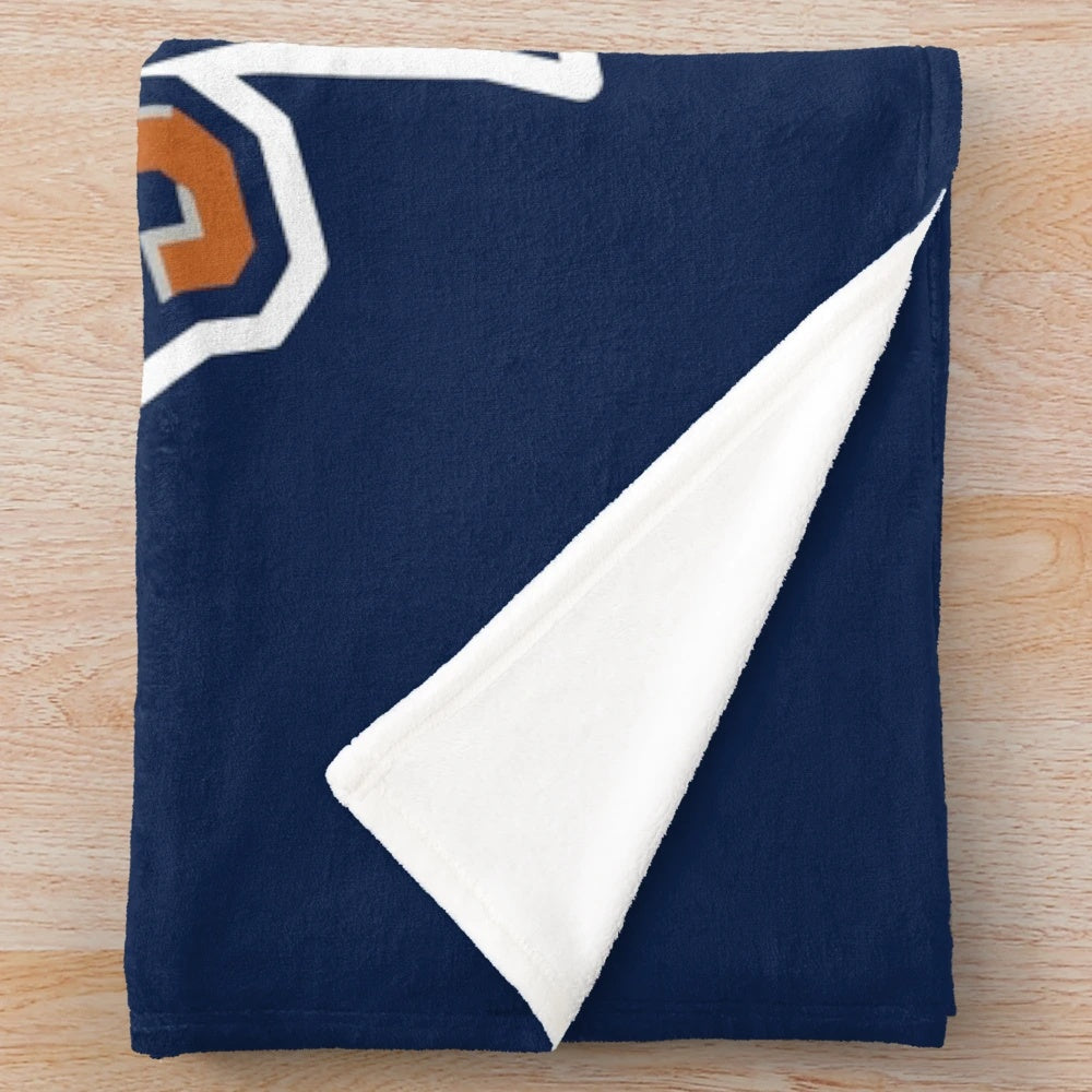 Greenville Swamp Rabbits plush blanket with team logo