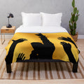 Hamilton-inspired plush blanket with a cozy and soft feel