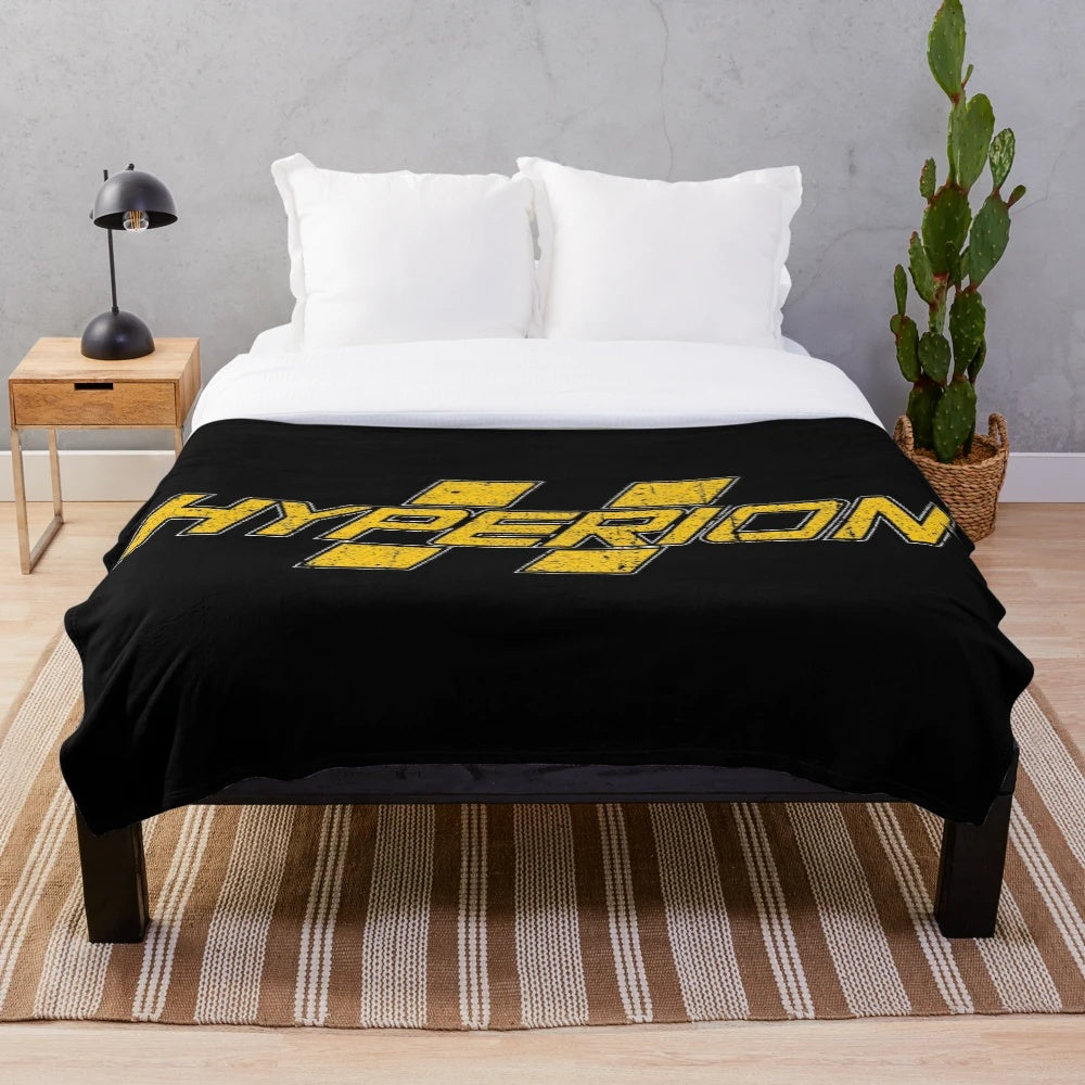 Hyperion plush blanket with soft and comfortable material