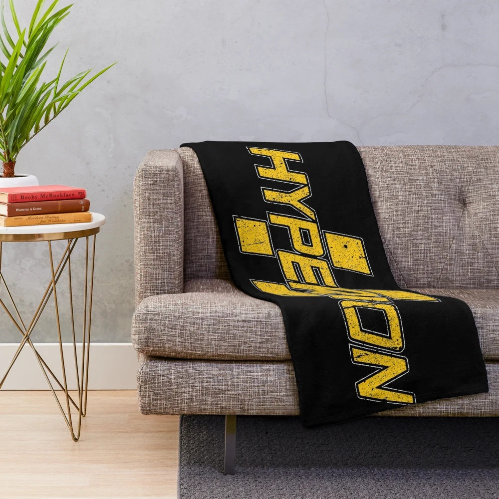 Hyperion plush blanket with soft and comfortable material