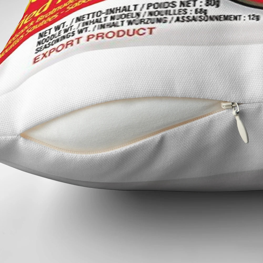Soft and Comfortable Indomie Noodle-Themed Pillow