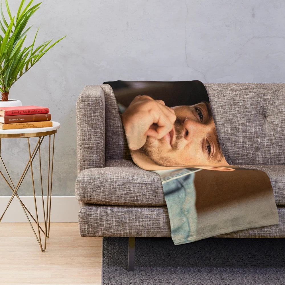 Jack Grealish inspired plush blanket for football fans