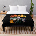 Jam band inspired plush blanket