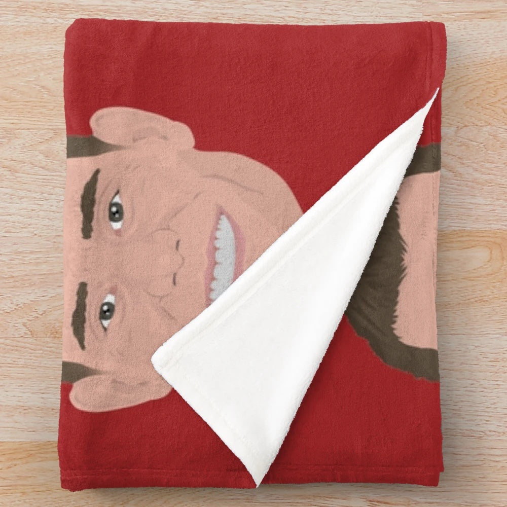 James Milner Plush Blanket featuring a portrait of the football player