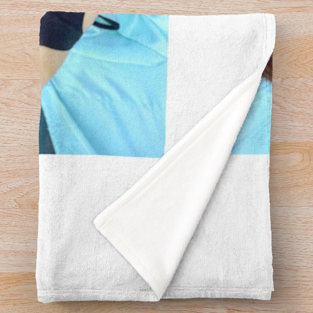 Jenna Ortega inspired plush blanket