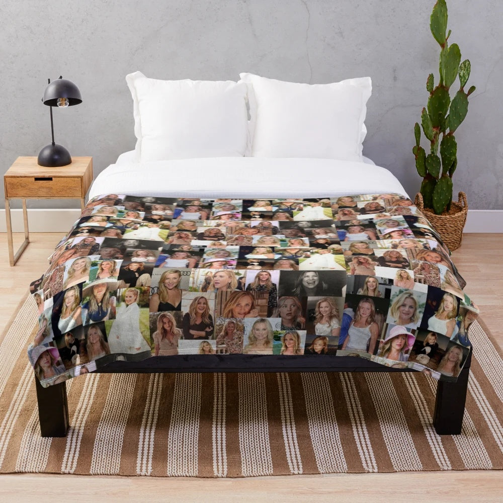 Jessica Capshaw Inspired Plush Blanket
