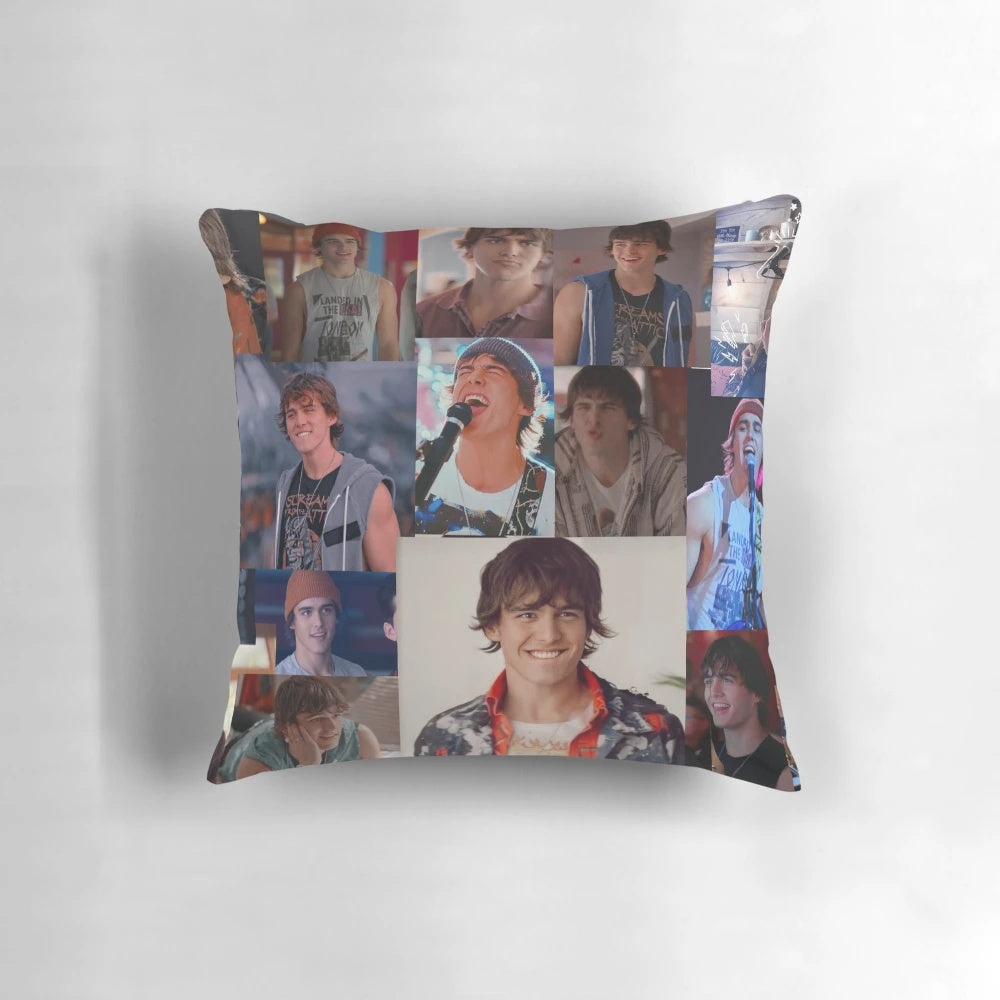 Soft and plush pillow featuring Luke from the Netflix series Julie and the Phantoms
