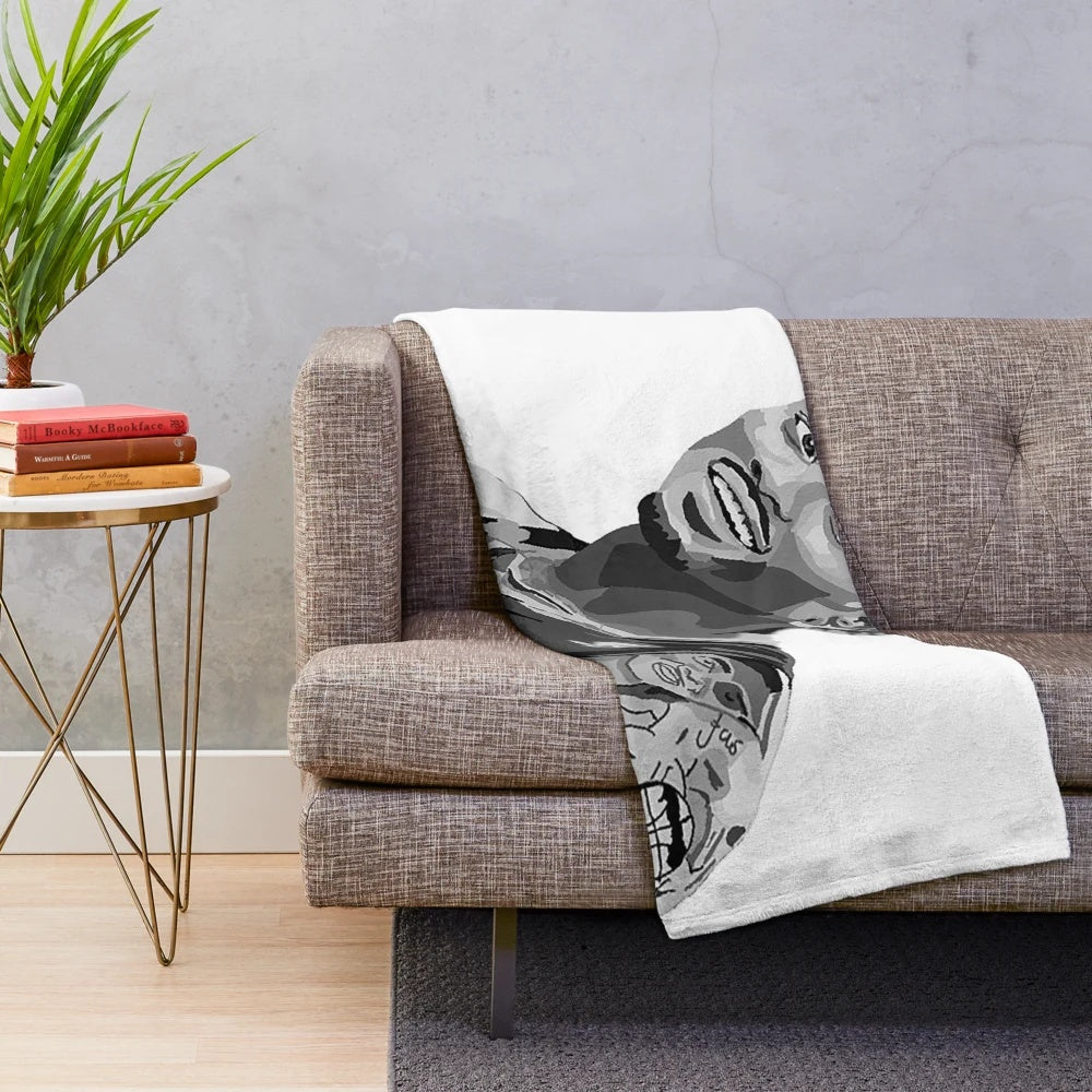 Kelly Oubre Jr. inspired plush blanket