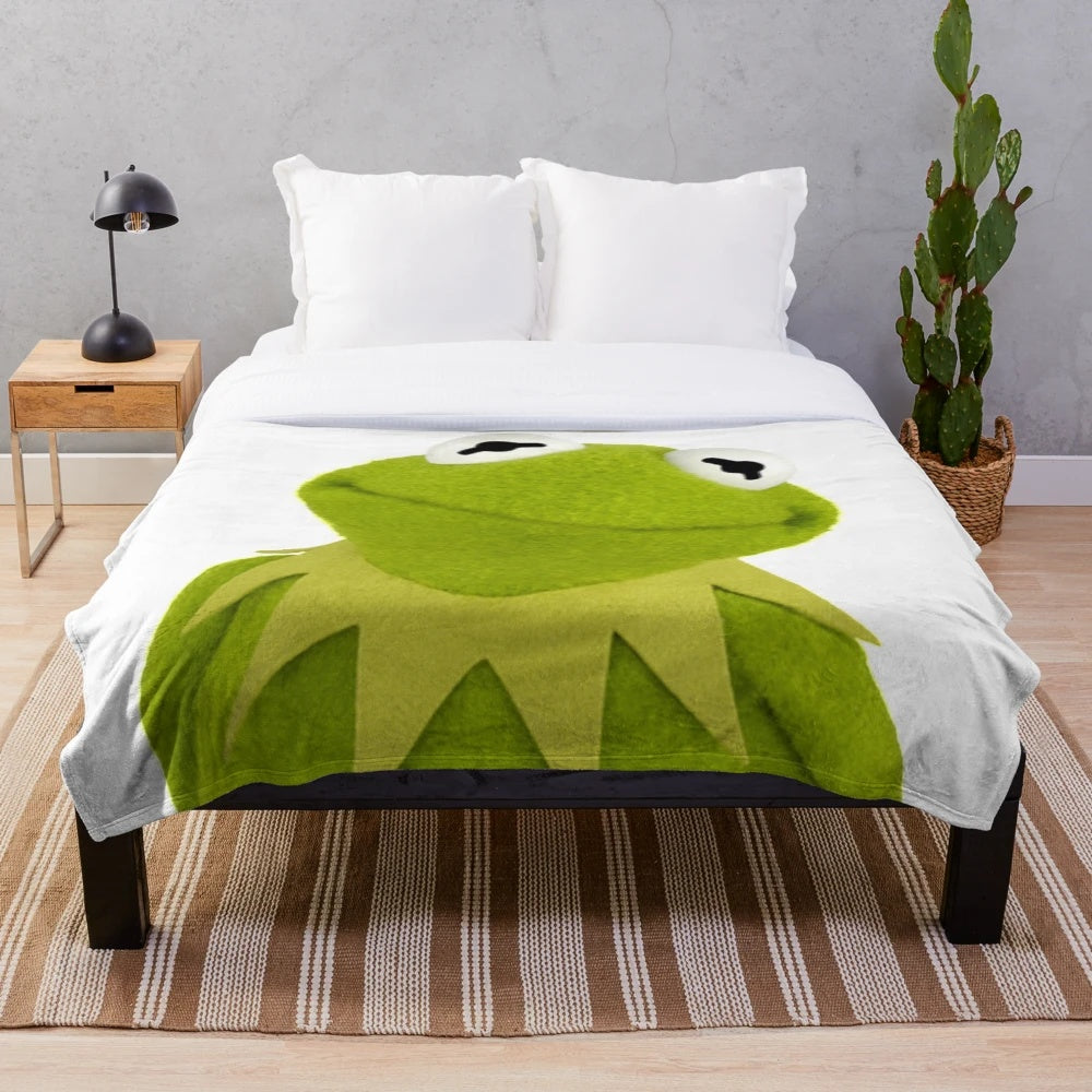 Kermit the Frog plush blanket