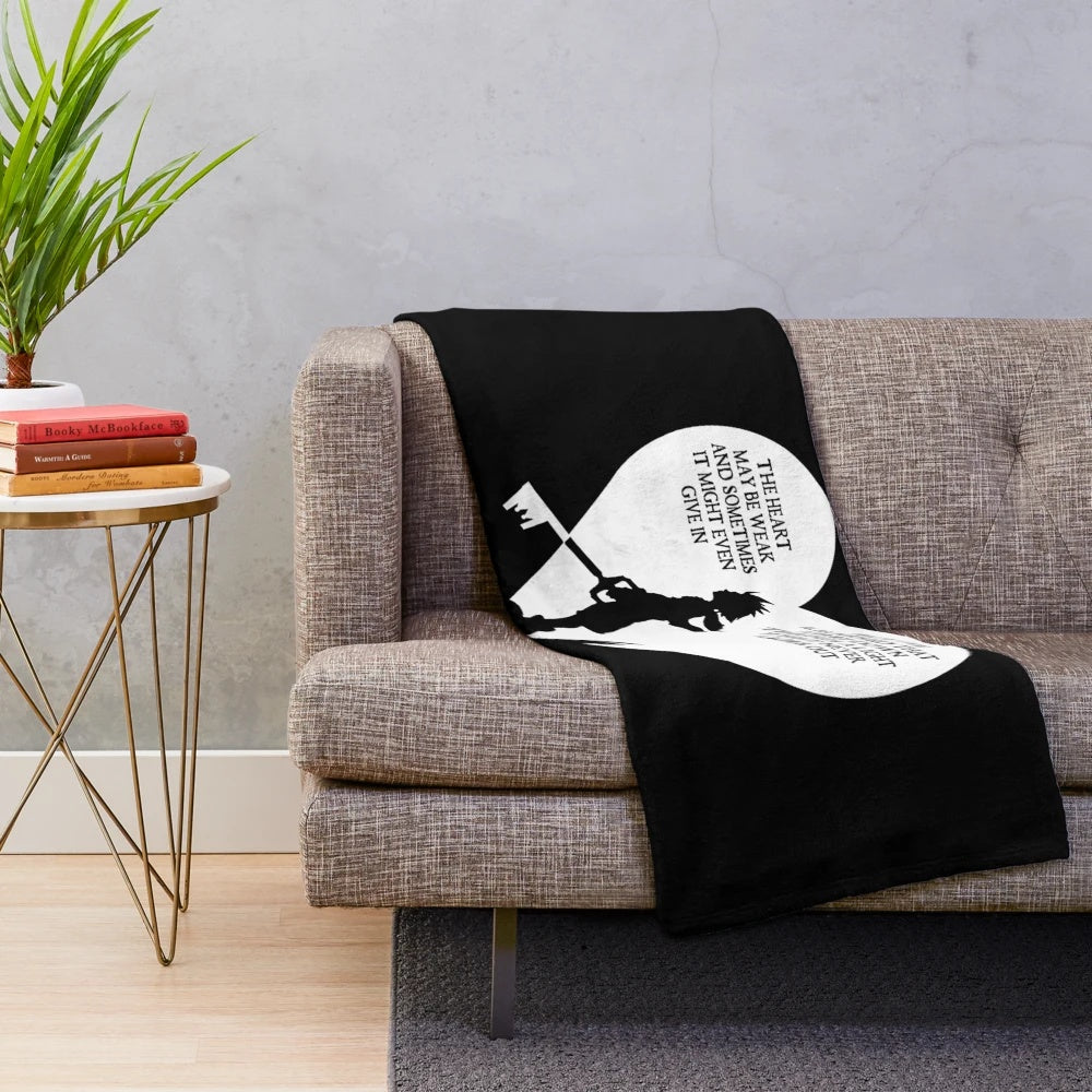 Kingdom Hearts Sora Inspired Plush Blanket