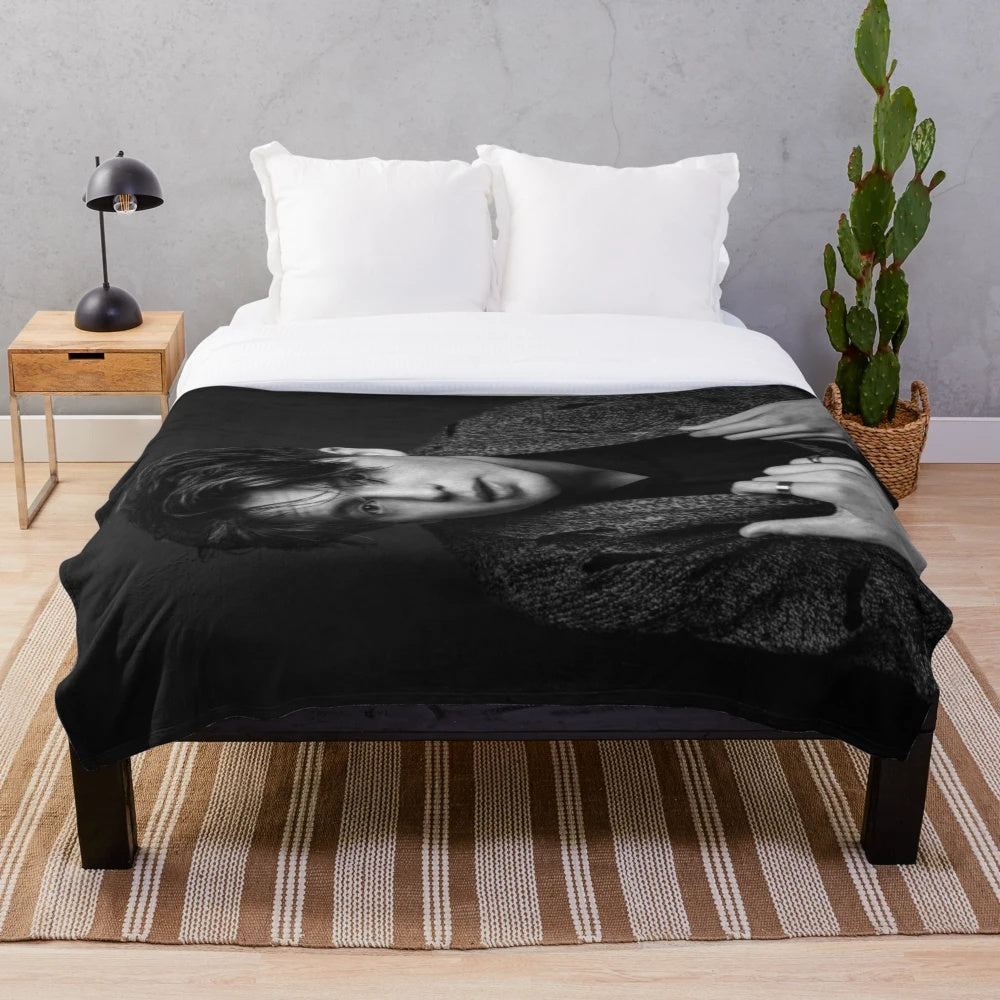 Soft and Cozy Kit Connor Inspired Plush Blanket