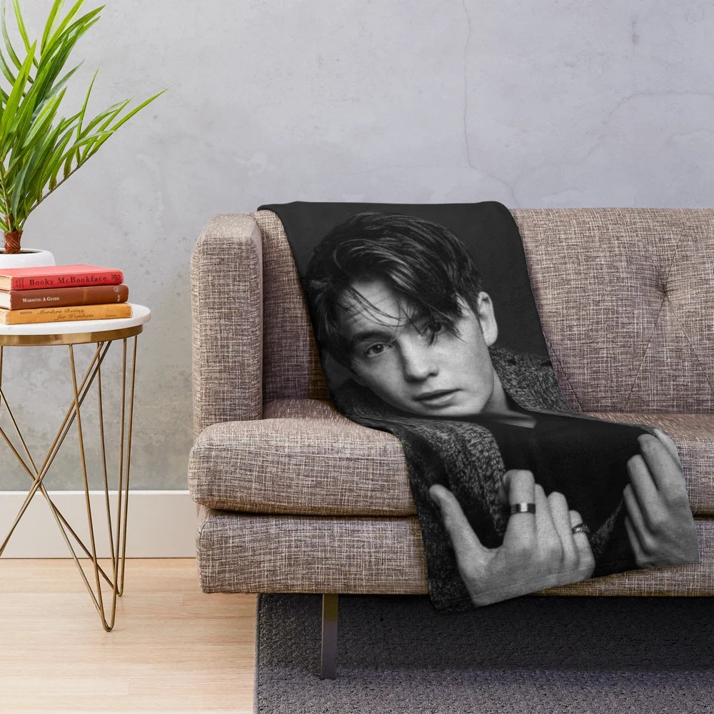 Soft and Cozy Kit Connor Inspired Plush Blanket