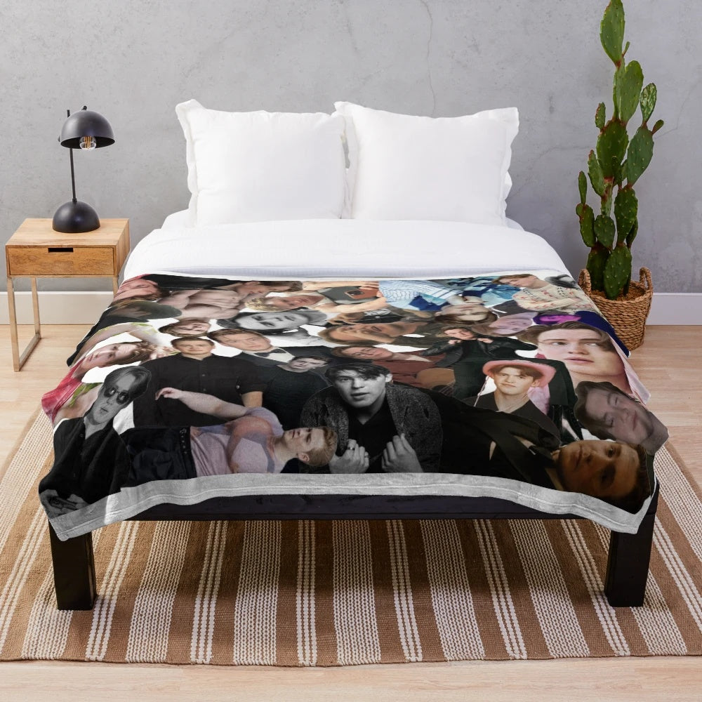 Kit Connor Plush Blanket - Soft and Comfy Blanket Inspired by the Hit Series Heart Stopper