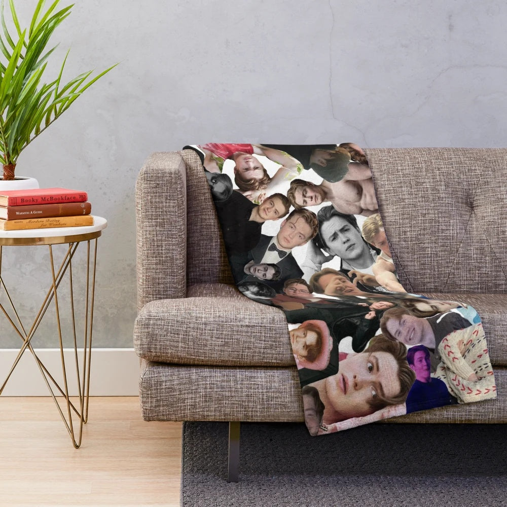 Kit Connor Plush Blanket - Soft and Comfy Blanket Inspired by the Hit Series Heart Stopper