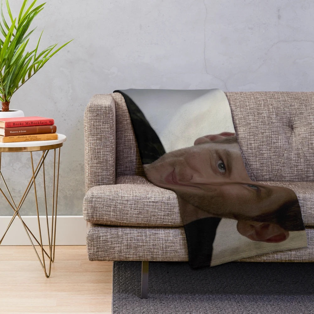 Klaus Mikaelson-inspired plush blanket