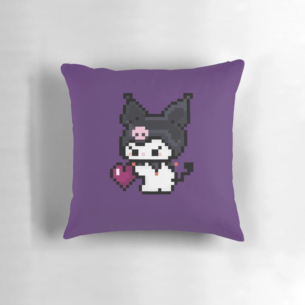 Kuromi Pillow, Soft and Cuddly Kuromi Plush Pillow for Anime and Sanrio Fans