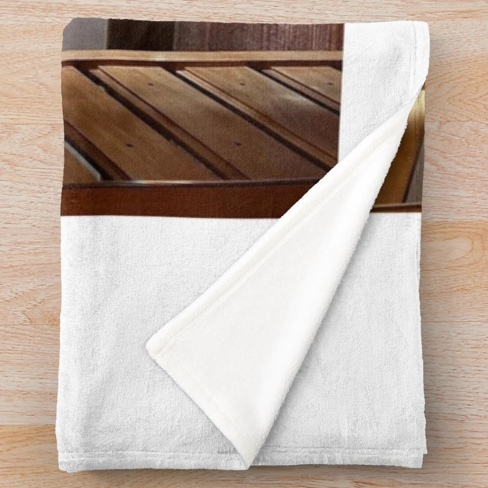 Lewis Capaldi inspired plush blanket