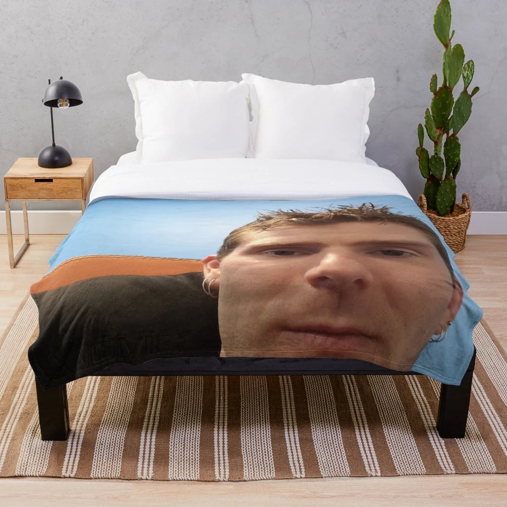 Linus Tech Tips Inspired Soft and Cozy Plush Blanket