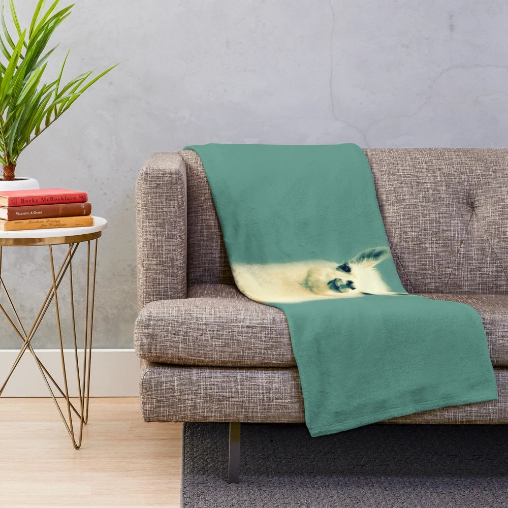 Soft and Cuddly Llama Plush Blanket