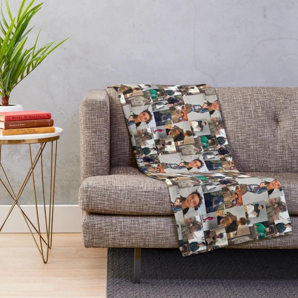 Soft and Cozy Louis Partridge Plush Blanket for Enola Holmes Fans