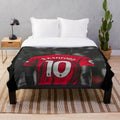 Marcus Rashford inspired plush blanket