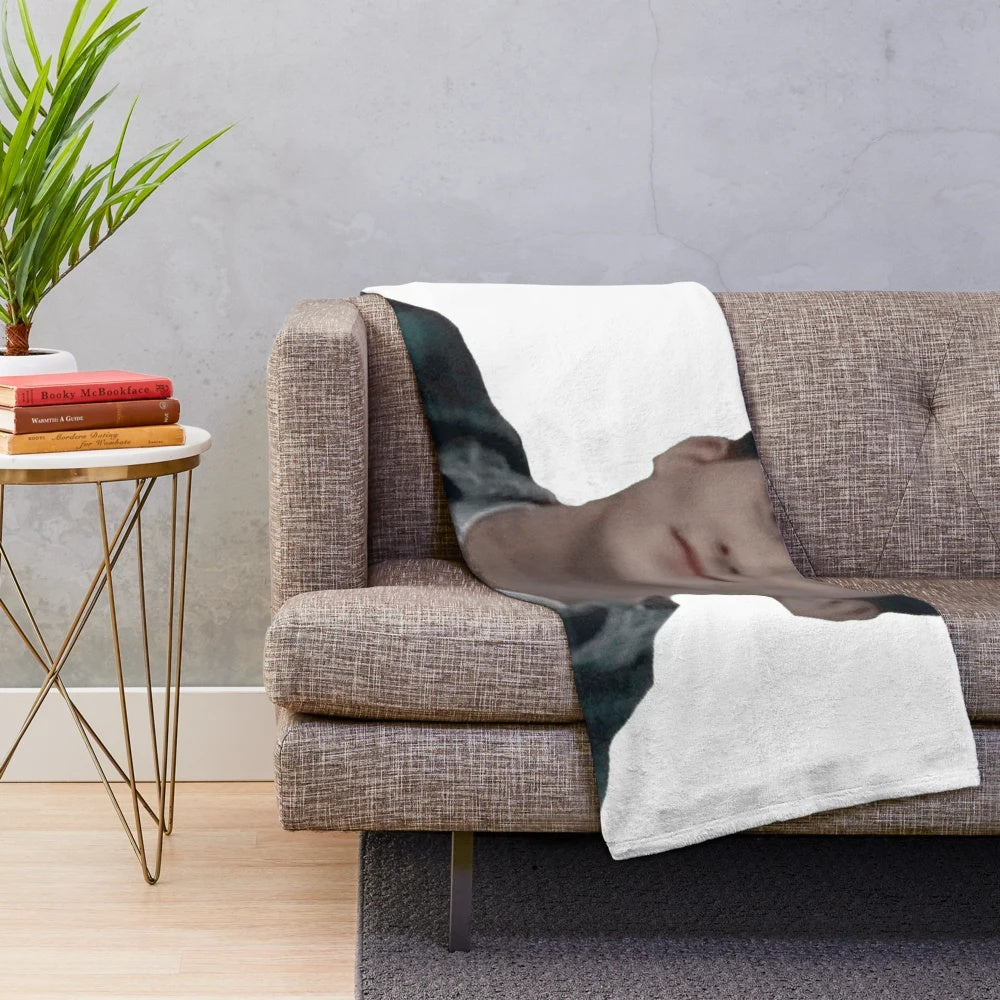 Mark Lee inspired plush blanket with cute and adorable design