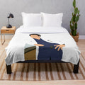 Mcdreamy plush blanket featuring Derek Shepherd from Grey's Anatomy