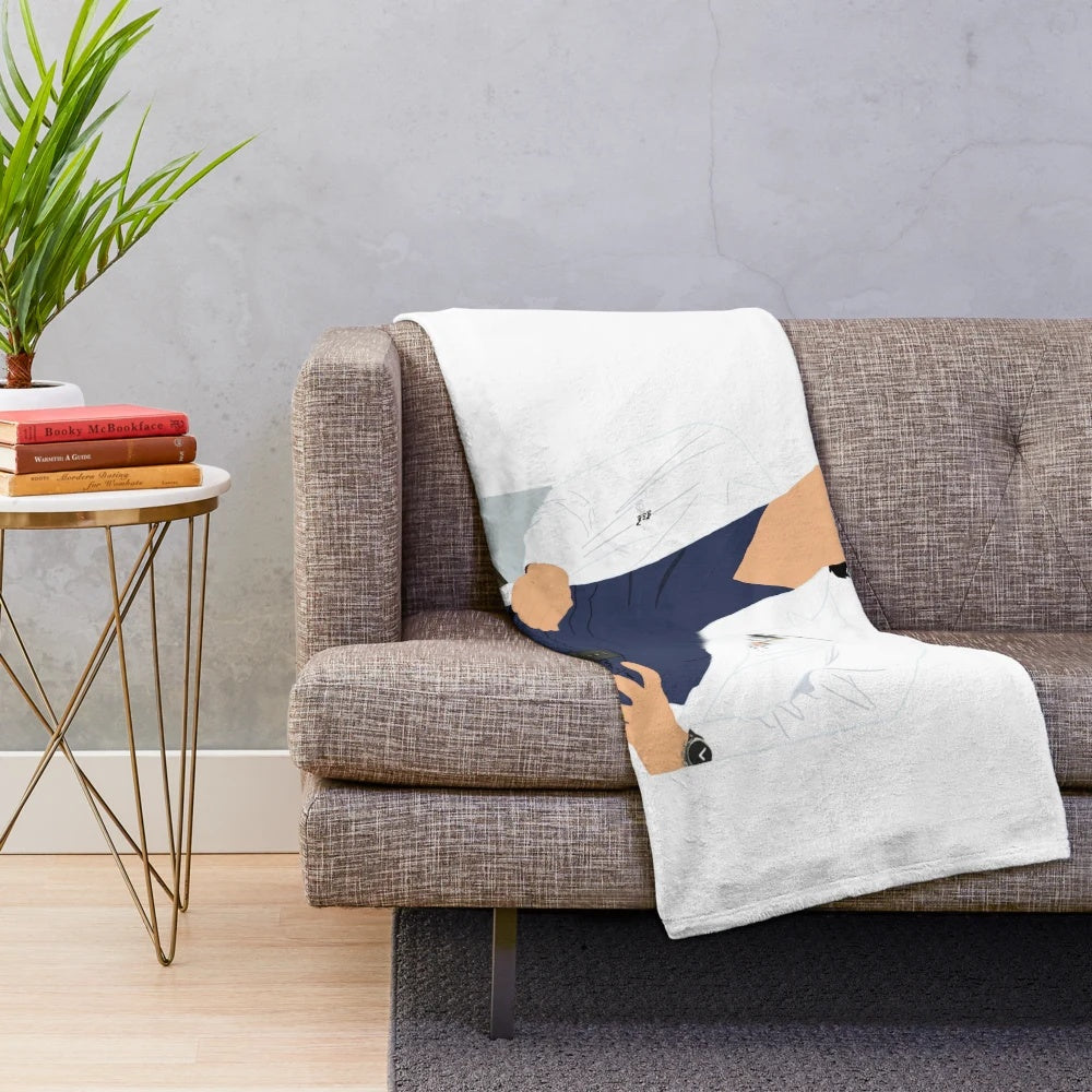 Mcdreamy plush blanket featuring Derek Shepherd from Grey's Anatomy