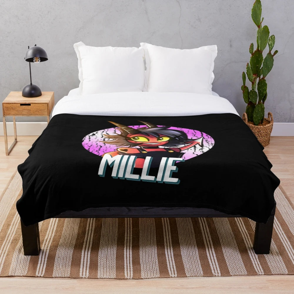 Millie plush blanket from Helluva Boss