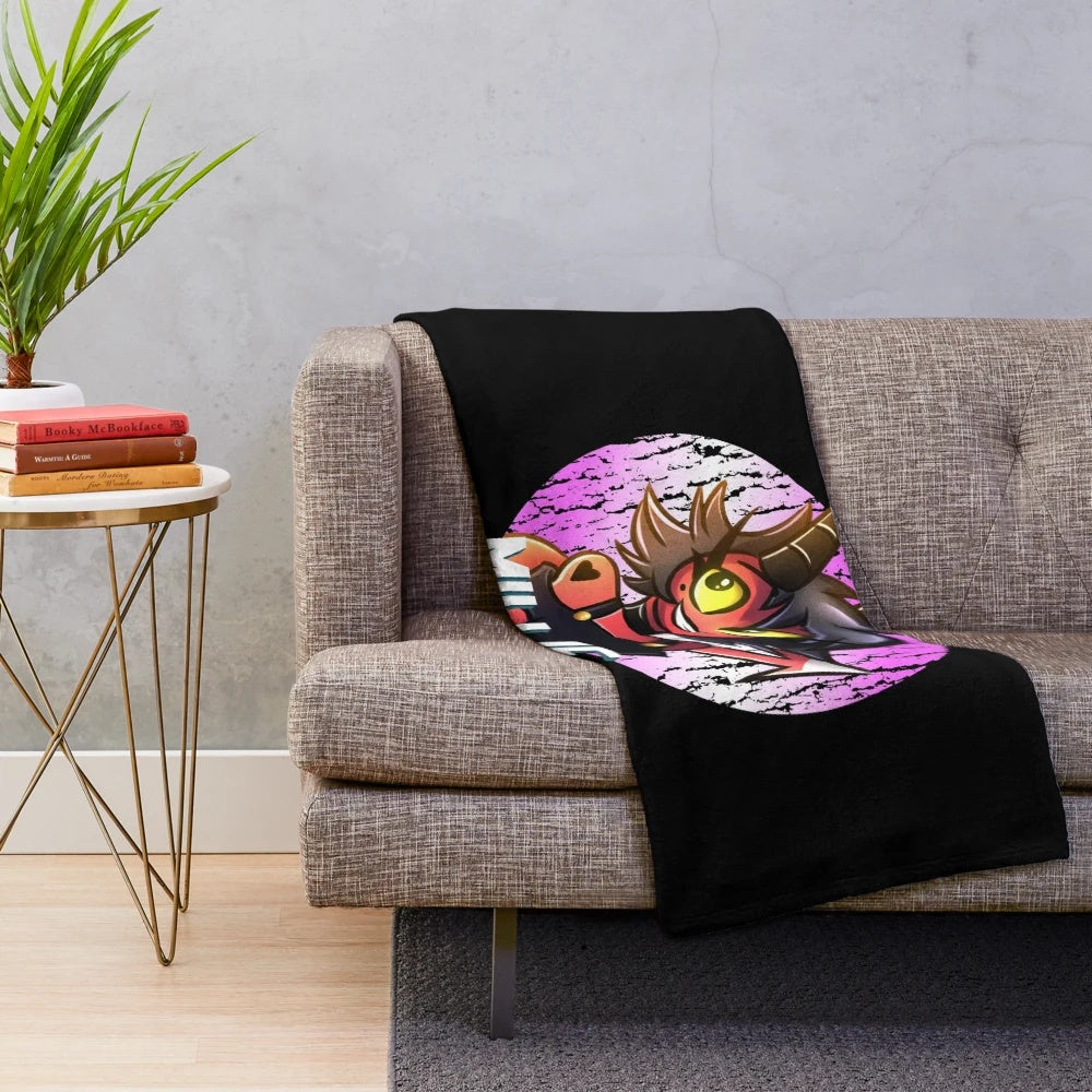 Millie plush blanket from Helluva Boss