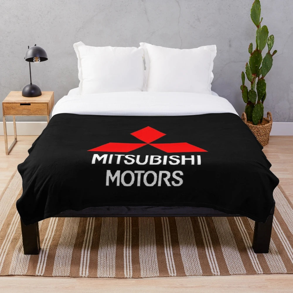 Mitsubishi Plush Blanket in White