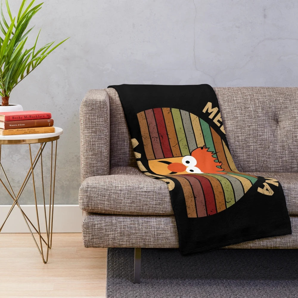 Muppet Show Beaker Meeper Plush Blanket