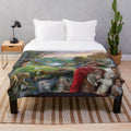 Soft and plush paradise park-inspired blanket