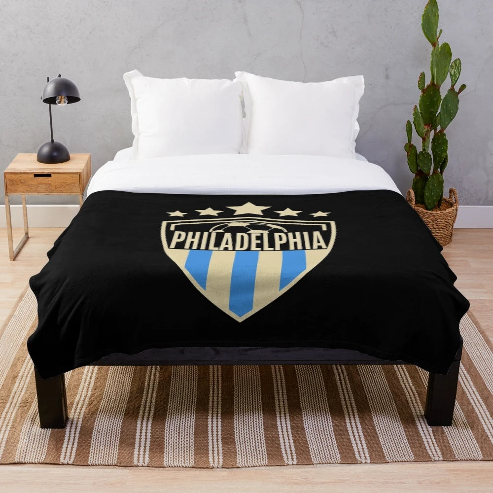 Philadelphia Union Inspired Plush Blanket