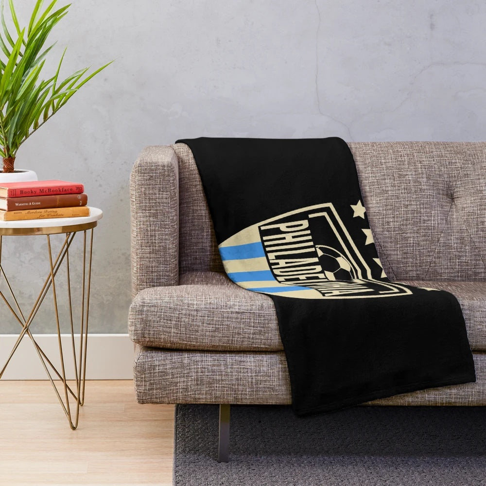 Philadelphia Union Inspired Plush Blanket