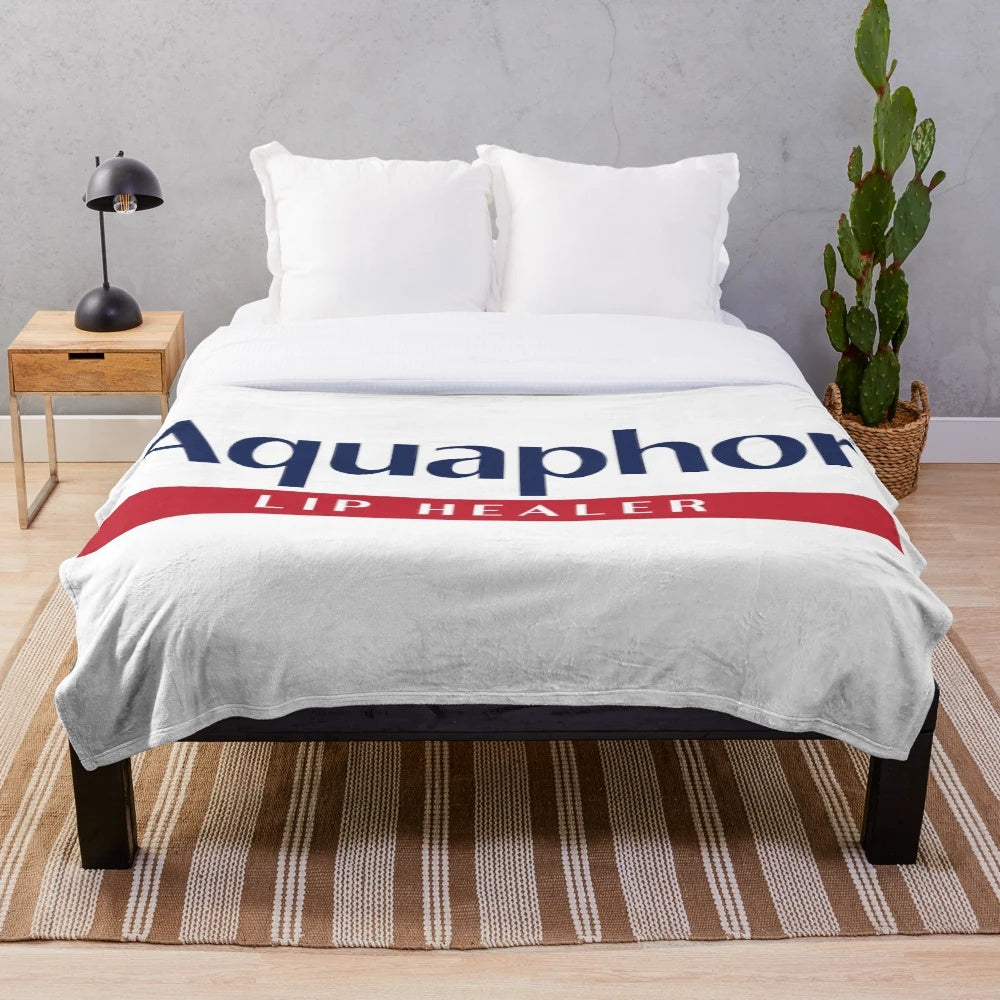 Soft and plush aquaphor-inspired blanket