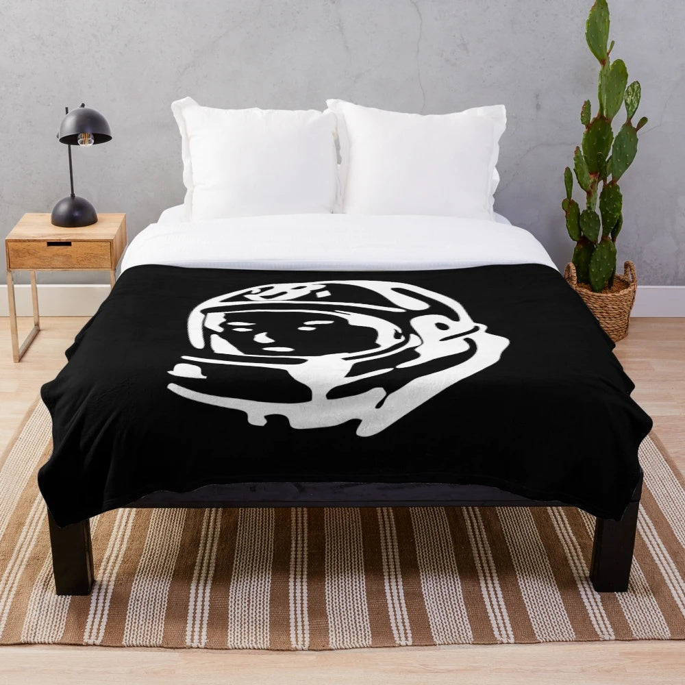 Soft and cozy plush blanket with Billionaire Boys Club inspired design