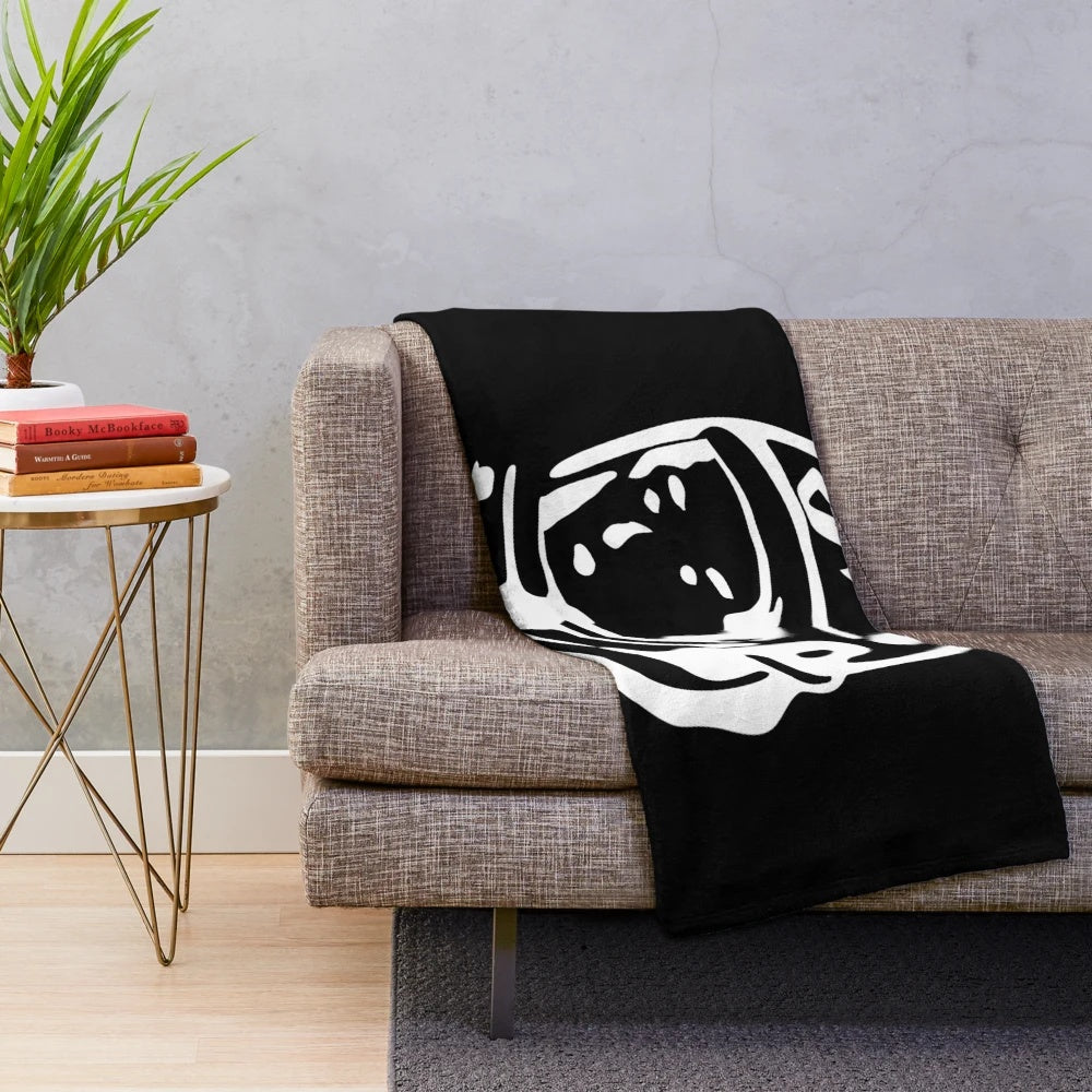 Soft and cozy plush blanket with Billionaire Boys Club inspired design