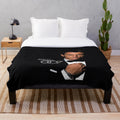 Soft and plush blanket with a stylish design inspired by Daniel Craig