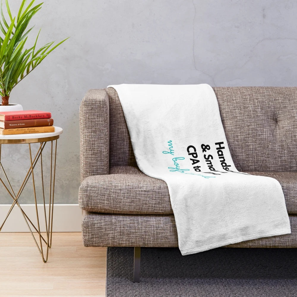 Soft and Cozy Plush Blanket for Accounting and Finance Professionals