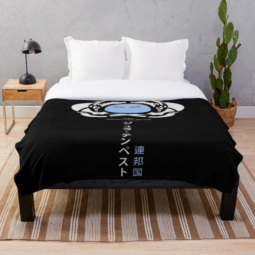 Soft and Comfortable Plush Blanket for Bedrooms and Living Spaces