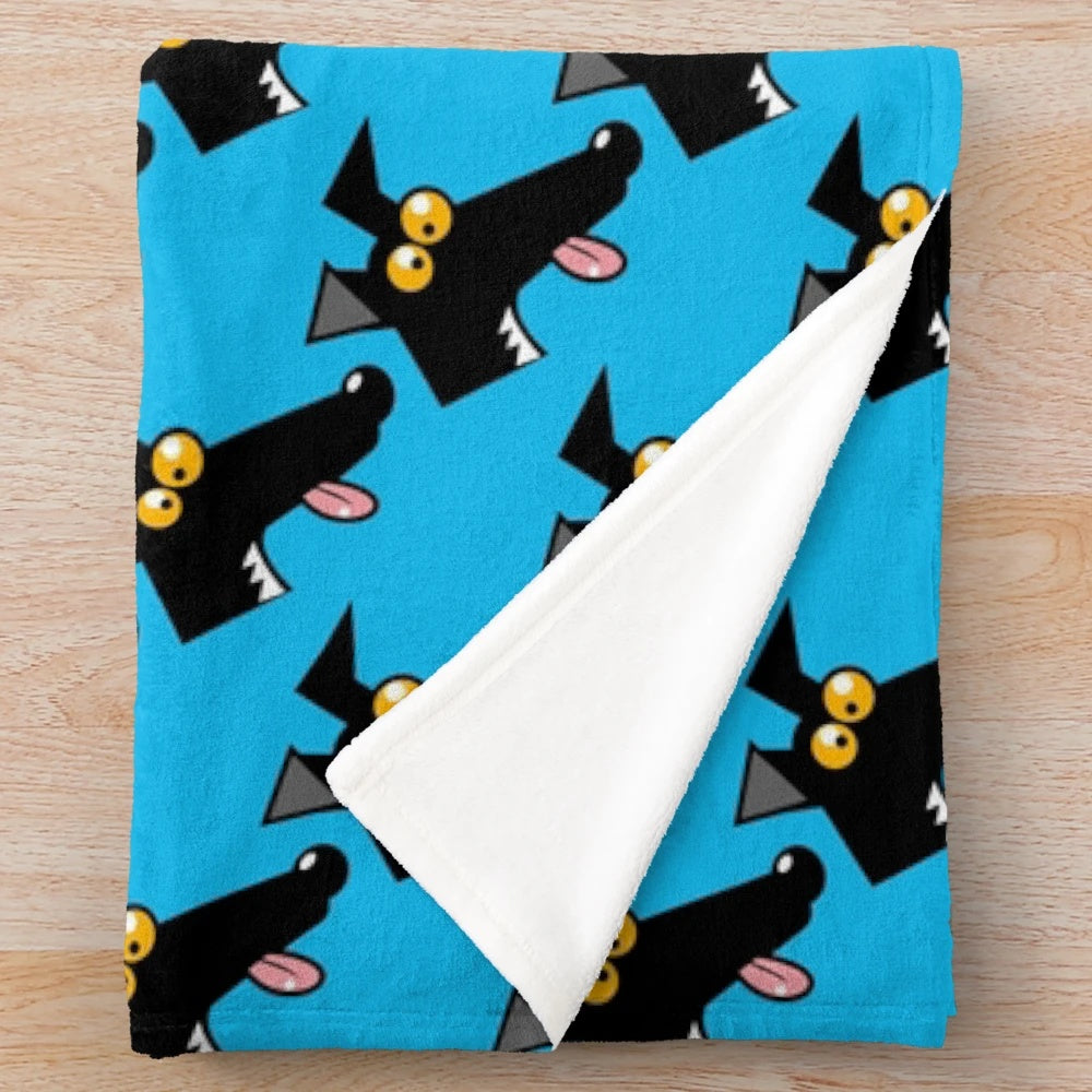 Soft and Cozy Greyhound Plush Blanket