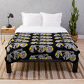 Soft and plush blanket with Hypmic inspired design