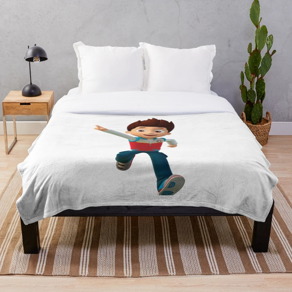 Soft and Cozy Plush Blanket for Kids and Pets