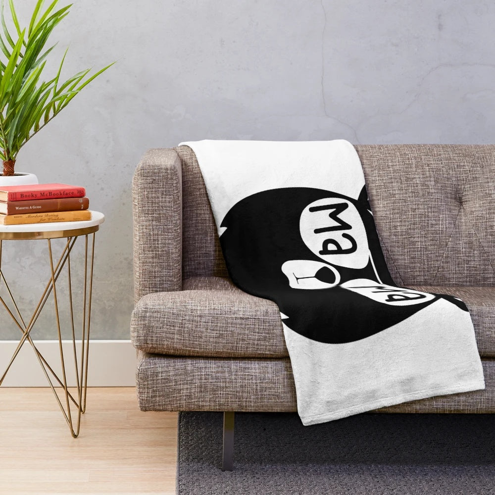 Soft and plush blanket with "Best Mom" text, perfect for mothers day gift