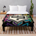 Soft and plush blanket for music lovers