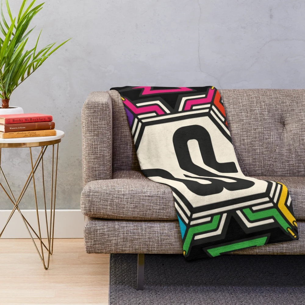 Soft and plush blanket for music lovers